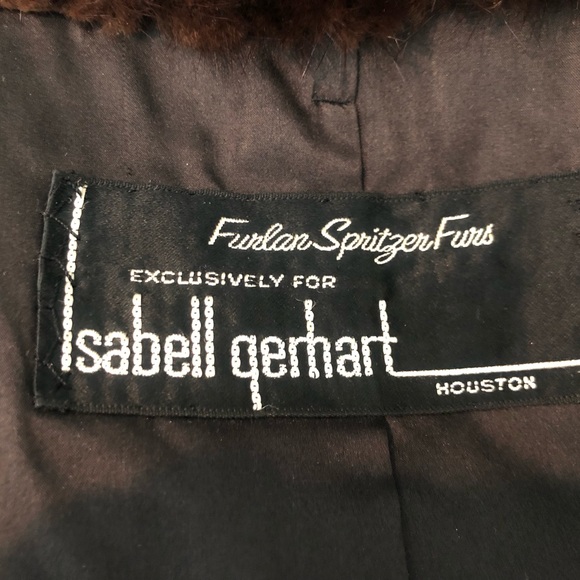 Chocolate 3/4 length mink coat - Picture 2 of 5